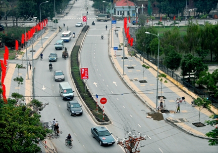 Thành phố Ninh Bình ngày một khang trang, hiện đại.