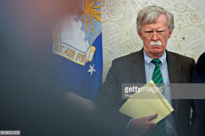 Cố vấn an ninh quốc gia Mỹ John Bolton.