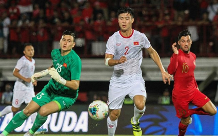 Tuyển Việt Nam phá dớp không thắng Indonesia suốt 20 năm bằng chiến thắng dễ dàng 3-1 ngay trên sân của đối thủ. (Ảnh: AFC)