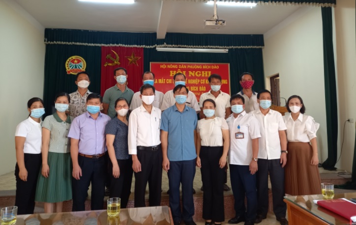 Ra mắt Chi Hội nghề nghiệp cơ khí dân dụng Hội Nông dân phường Bích Đào