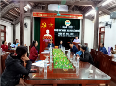Đại hội chi Hội nghề nghiệp du lịch cộng đồng phát triển bền vững xã Ninh Hải.