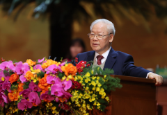 Tổng Bí thư Nguyễn Phú Trọng phát biểu chỉ đạo tại Đại hội đại biểu Hội Nông dân Việt Nam lần thứ VIII, nhiệm kỳ 2023 - 2028).
