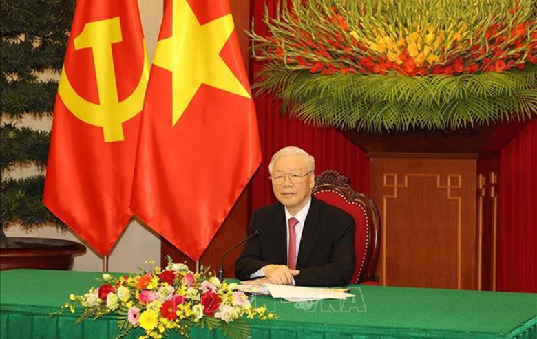 Tổng Bí thư Nguyễn Phú Trọng gửi Thông điệp tới Hội thảo quốc tế thường niên “Các chính đảng và một xã hội mới”