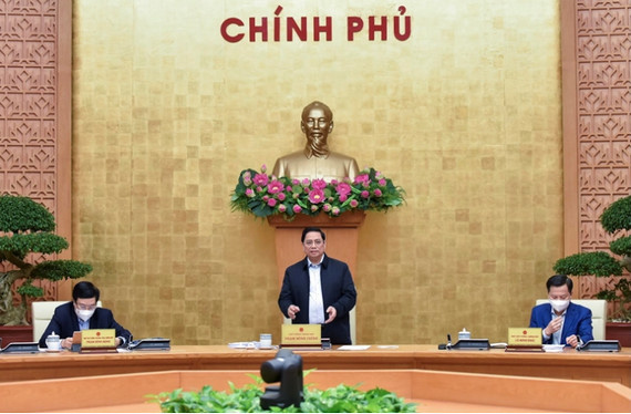 Thủ tướng Phạm Minh Chính chủ trì phiên họp Chính phủ thường kỳ tháng 11/2021
