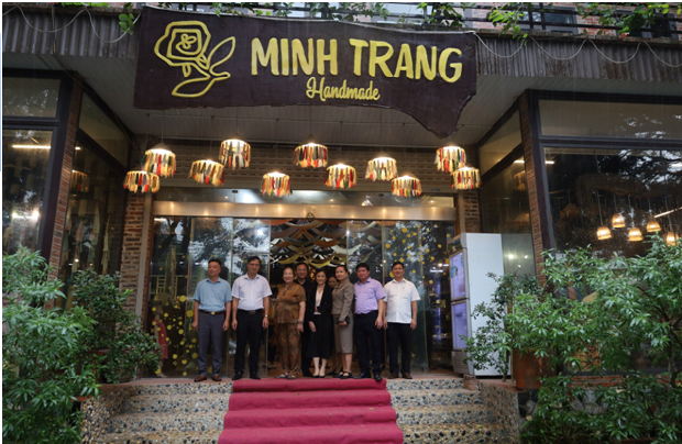 Cửa hàng Minh Trang thân thiện với môi trường.